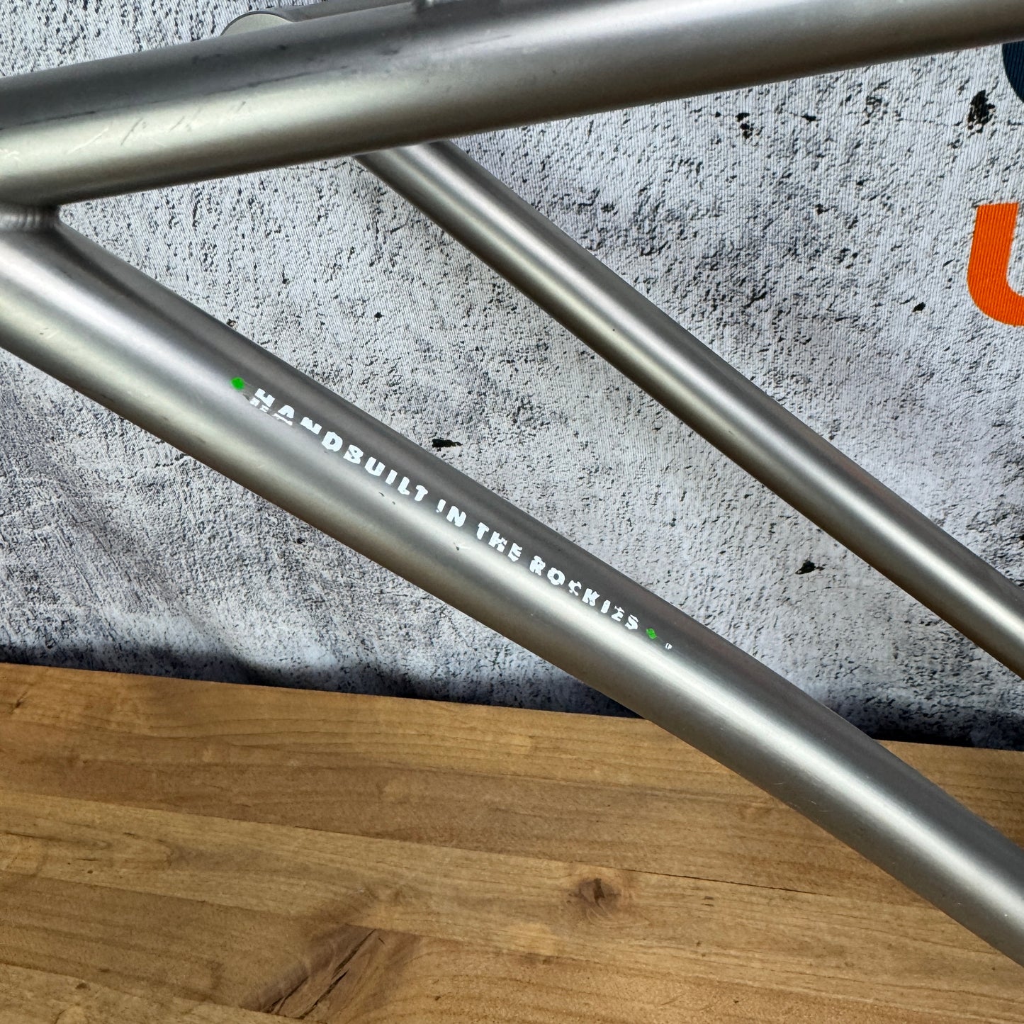 1997 Moots Mootaineer Full Suspension Medium Titanium Frameset 26" + Fox