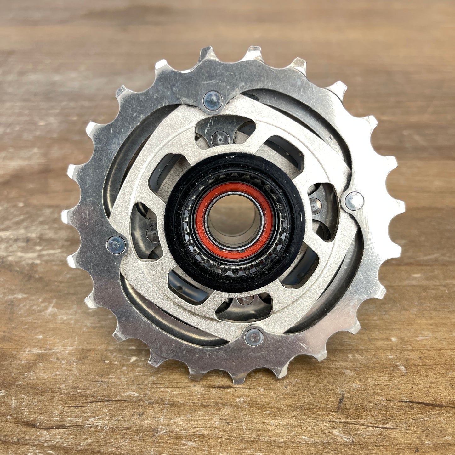 Campagnolo Record 10-Speed 12-23t Road Bike Cassette "Typical Wear" 201g