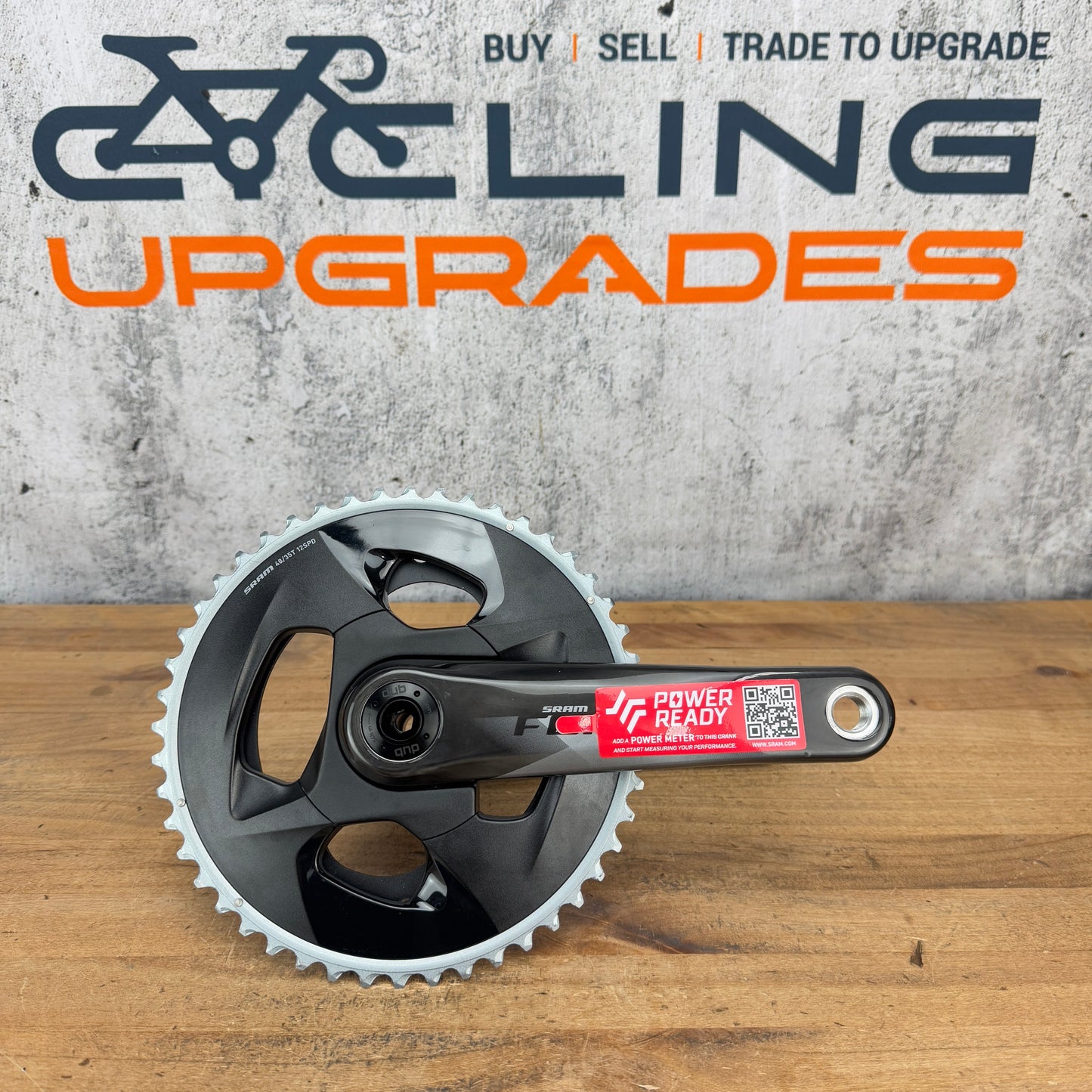 Ridden Once! SRAM Force AXS D1 Carbon 172.5mm 48/35t 12-Speed Crankset 734g