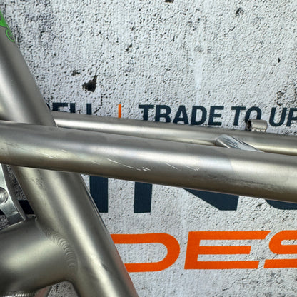 1997 Moots Mootaineer Full Suspension Medium Titanium Frameset 26" + Fox