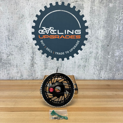 New! SRAM Red AXS E1 Quarq Power Meter 54/41t Black 12-Speed Chainring Set