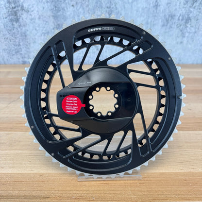 New! SRAM Red AXS E1 Quarq Power Meter 54/41t Black 12-Speed Chainring Set