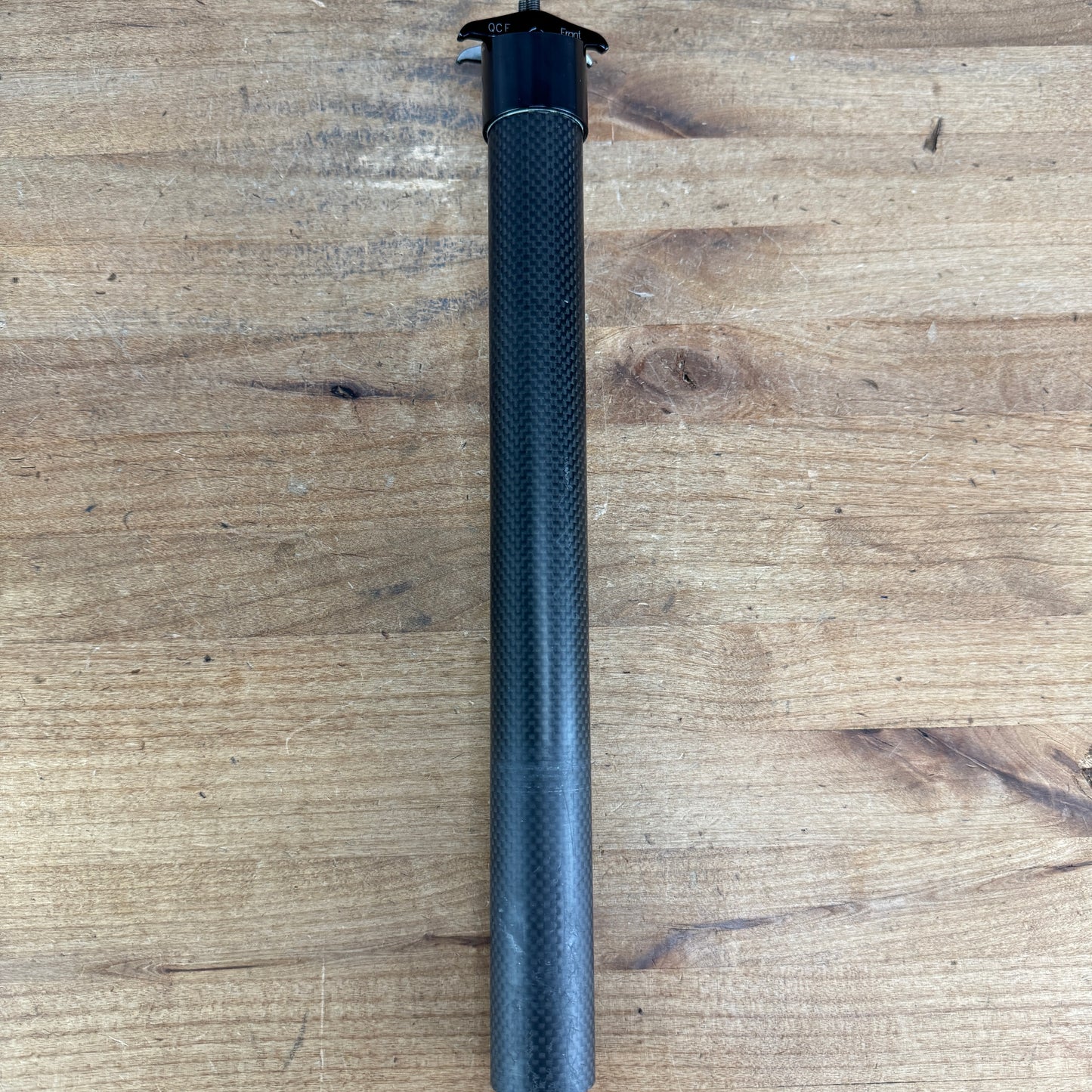 Woodman Carbo DX Carbon 31.6mm x 350mm 25mm Setback Bike Seatpost 155g