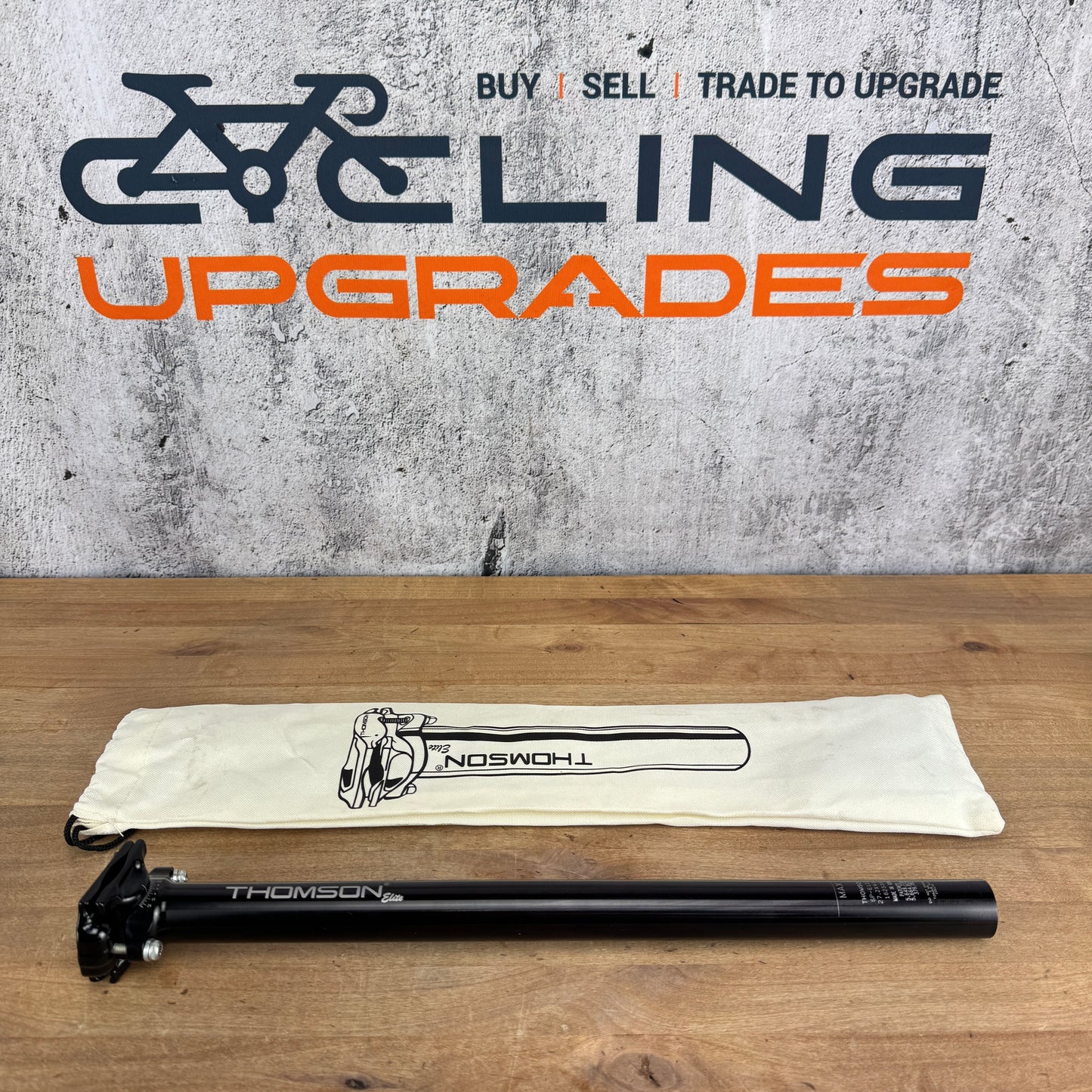 New! Thomson Elite SP-E113 410mm x 27.2mm Bike Seatpost MSRP $121.95