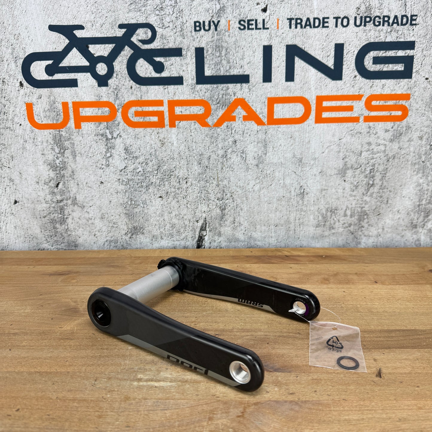 New! SRAM Red AXS D1 Dub 170mm 8-Bolt Carbon Bike Crankset 330g MSRP $410