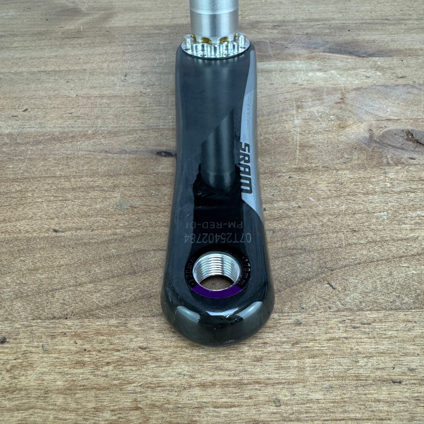 New! SRAM Red AXS D1 Dub 170mm 8-Bolt Carbon Bike Crankset 330g MSRP $410