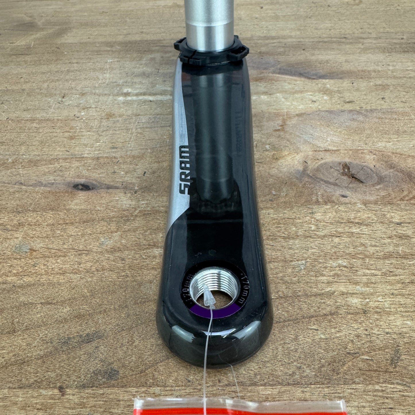 New! SRAM Red AXS D1 Dub 170mm 8-Bolt Carbon Bike Crankset 330g MSRP $410