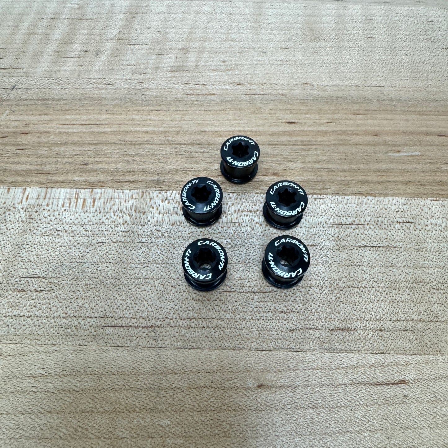 New! Carbon-Ti 5 Bike Chainring Bolts MSRP $30