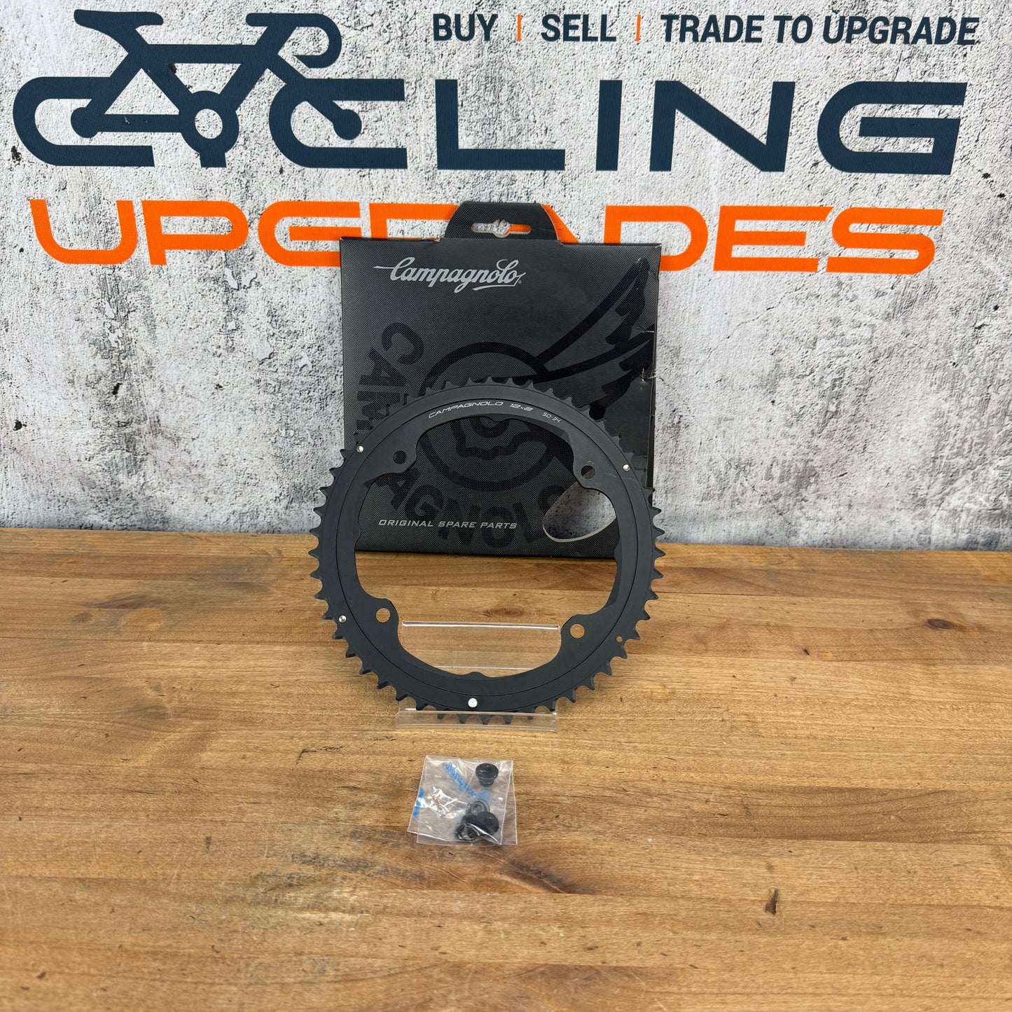 New! Campagnolo FC-RE950 Record 50t 12-Speed 4-Bolt 146BCD Outer Chainring