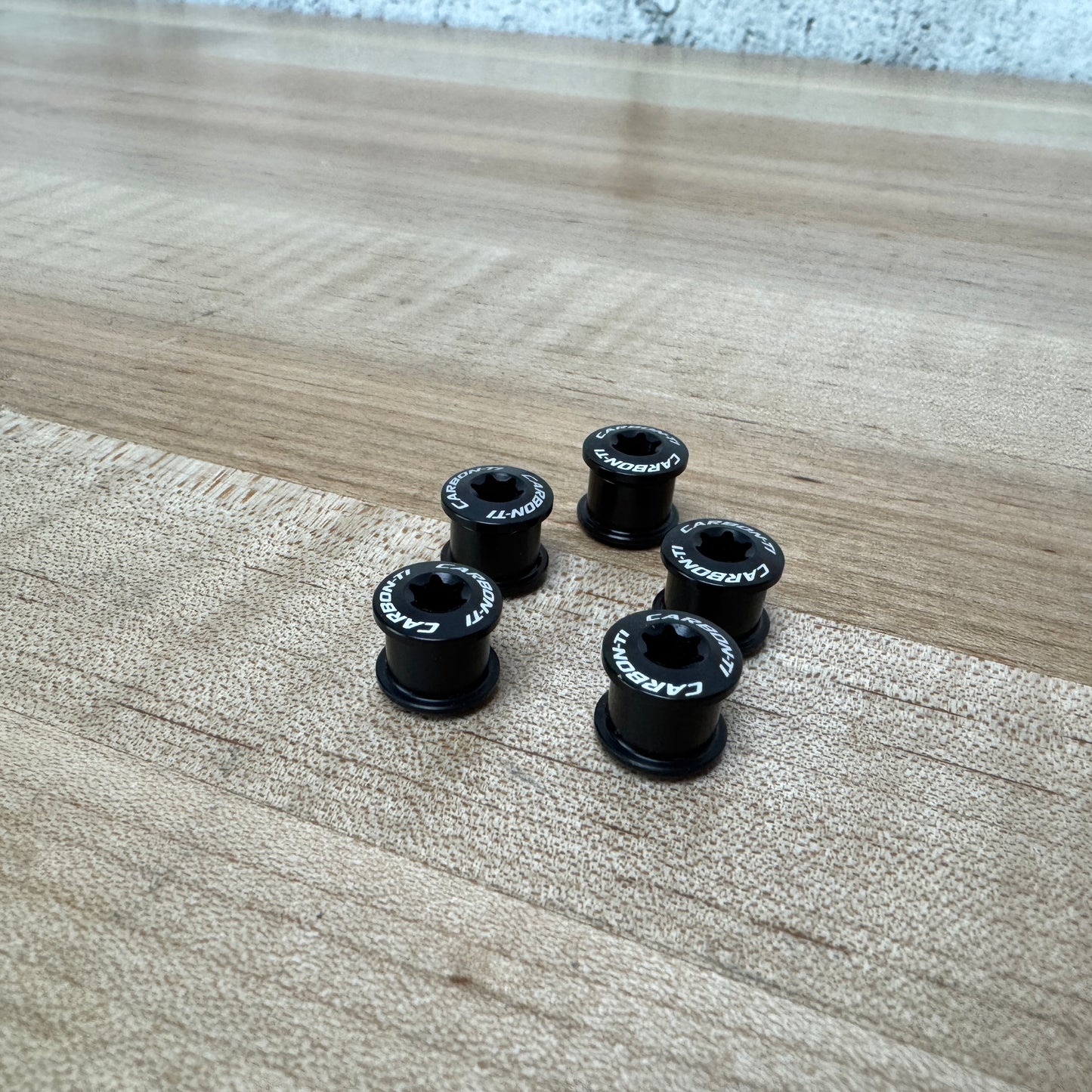 New! Carbon-Ti 5 Bike Chainring Bolts MSRP $30