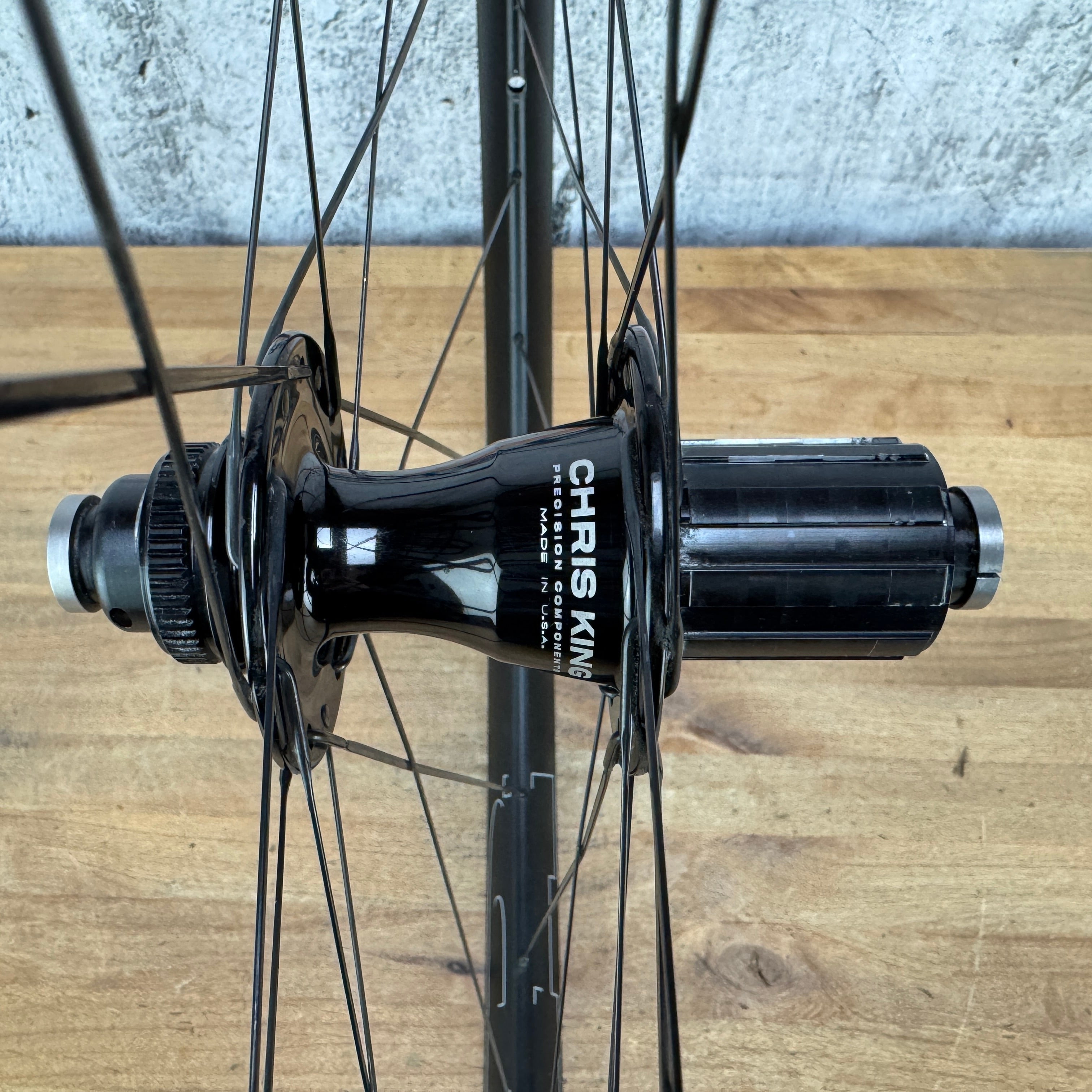 Low Mile! HED Belgium G 700c Alloy Tubeless Chris King R45D