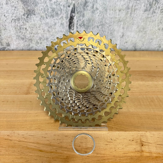 Low Mile!  Ingrid Components 12s 44T11 Sram XD 11-44t Gold Bike Cassette 316g