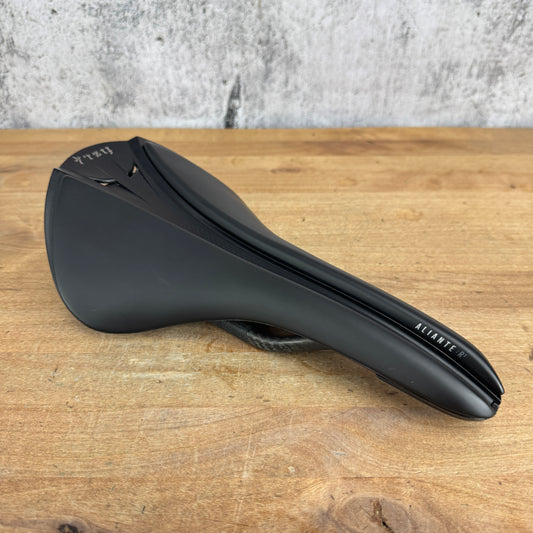 Low Mile! Fizik Aliante R1 Versus EVO Large 152mm Carbon Rails Bike Saddle 198g