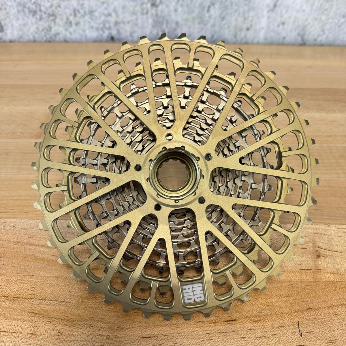 Low Mile!  Ingrid Components 12s 44T11 Sram XD 11-44t Gold Bike Cassette 316g — photo 5 of 6