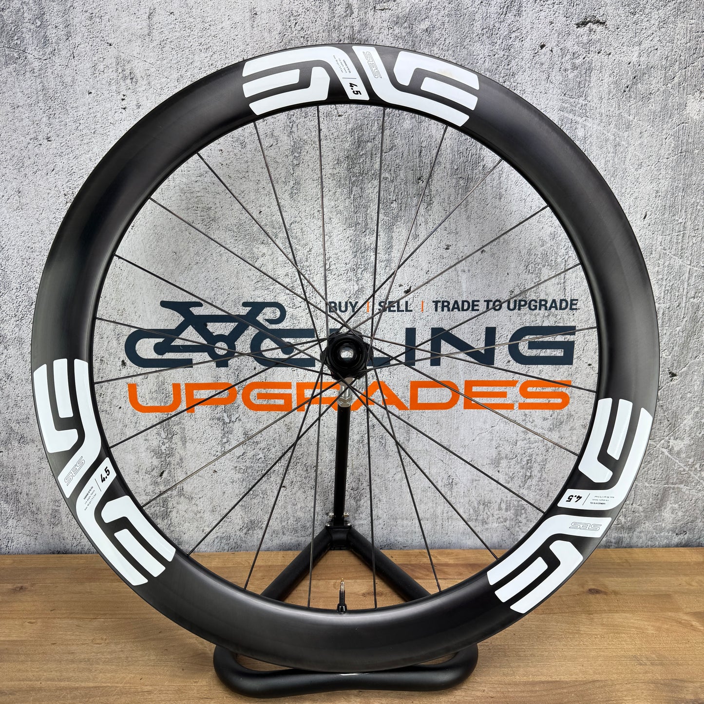 Enve SES 4.5 Innerdrive Carbon Tubeless Disc Brake Bike Wheelset 700c 1492g