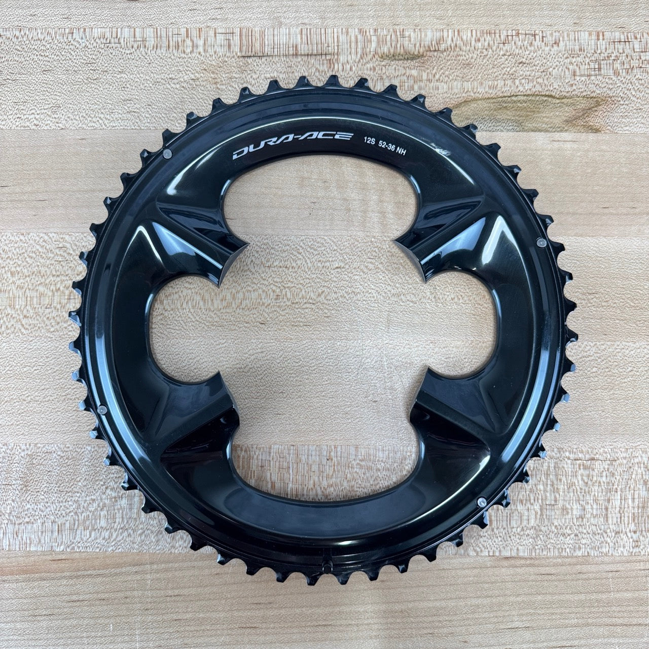 Shimano Dura-Ace R9200 52/36t 12-Speed 107BCD 4-Bolt Bike Chainring Set 150g