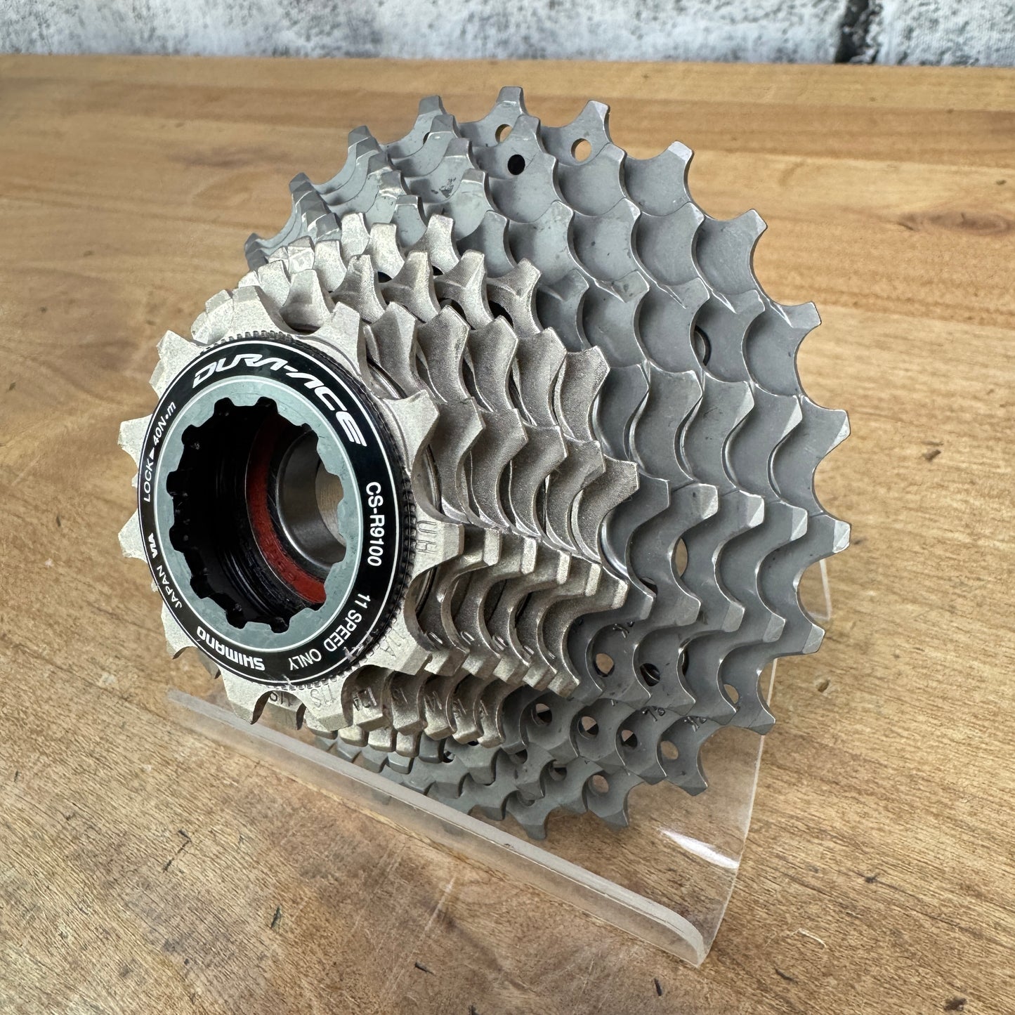 Ridden Once! Shimano Dura Ace CS-R9100 11-25t 11-Speed "Light Wear"Cassette 180g