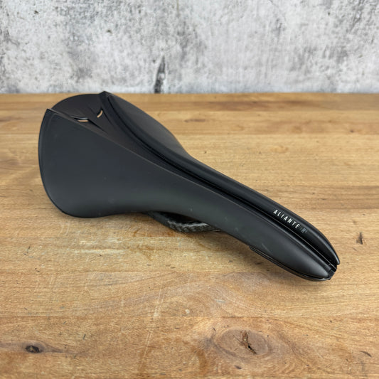 Low Mile! Fizik Aliante R1 Versus EVO Large 152mm Carbon Rails Bike Saddle 198g