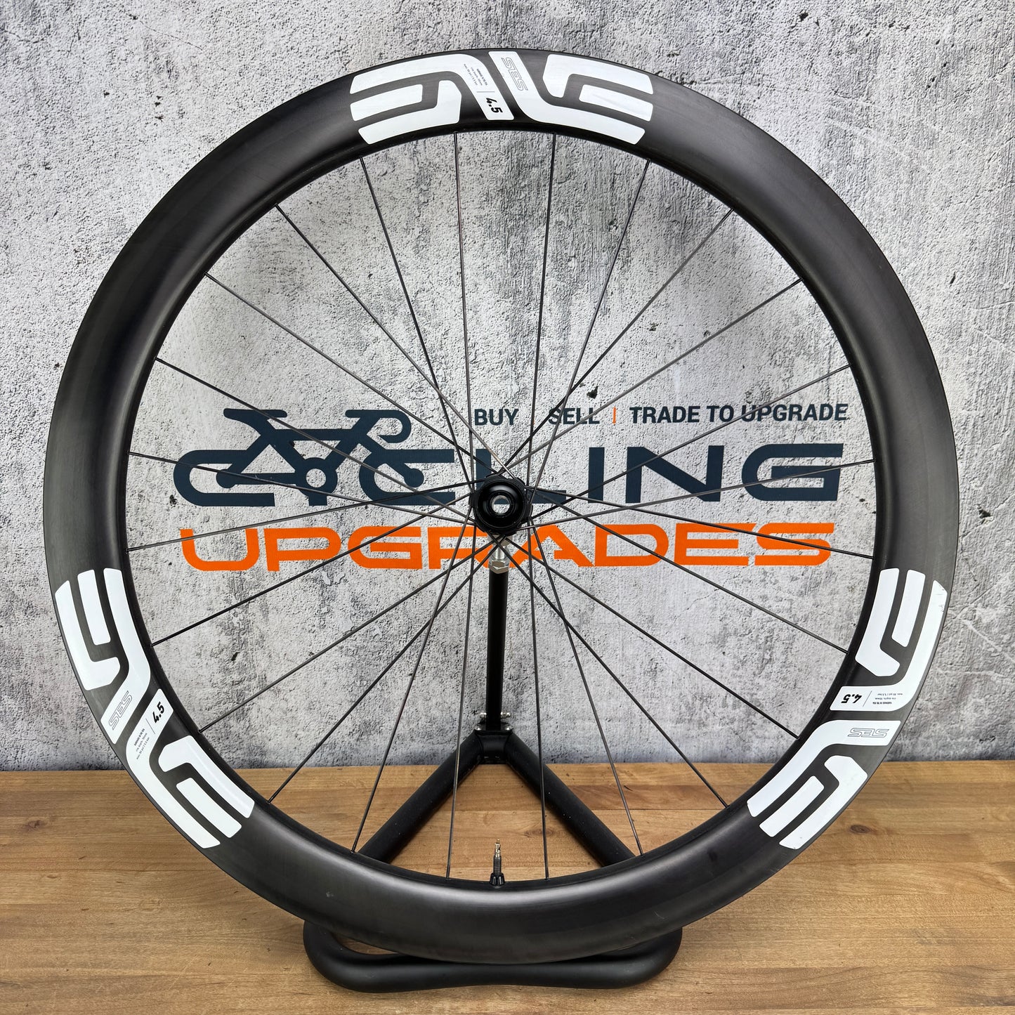 Enve SES 4.5 Innerdrive Carbon Tubeless Disc Brake Bike Wheelset 700c 1492g