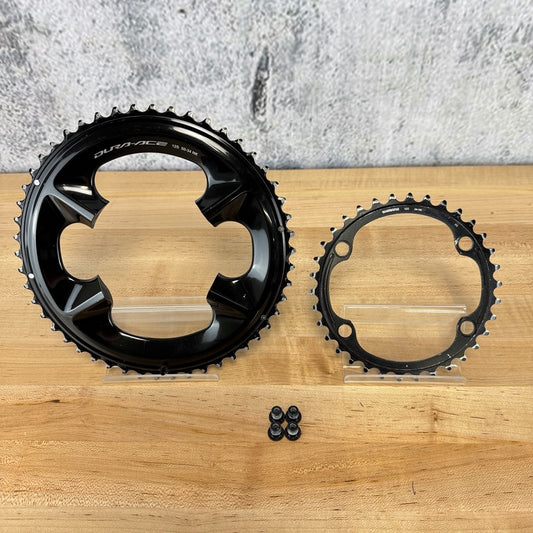 Shimano Dura-Ace R9200 50/34t 12-Speed 107BCD 4-Bolt Bike Chainring Set 148g