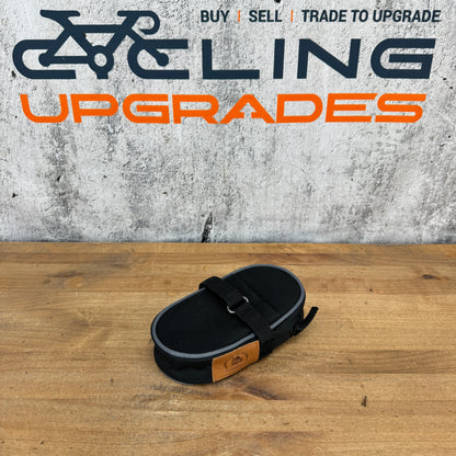 New! Arundel Tubi Cordura  Compact Storage Saddle Seat Bag Black 120g