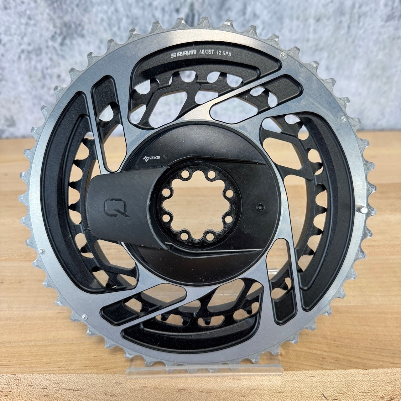 SRAM Red AXS D1 Quarq Power Meter 48/35t 8-Bolt 12-Speed Bike Chainring Set 273g