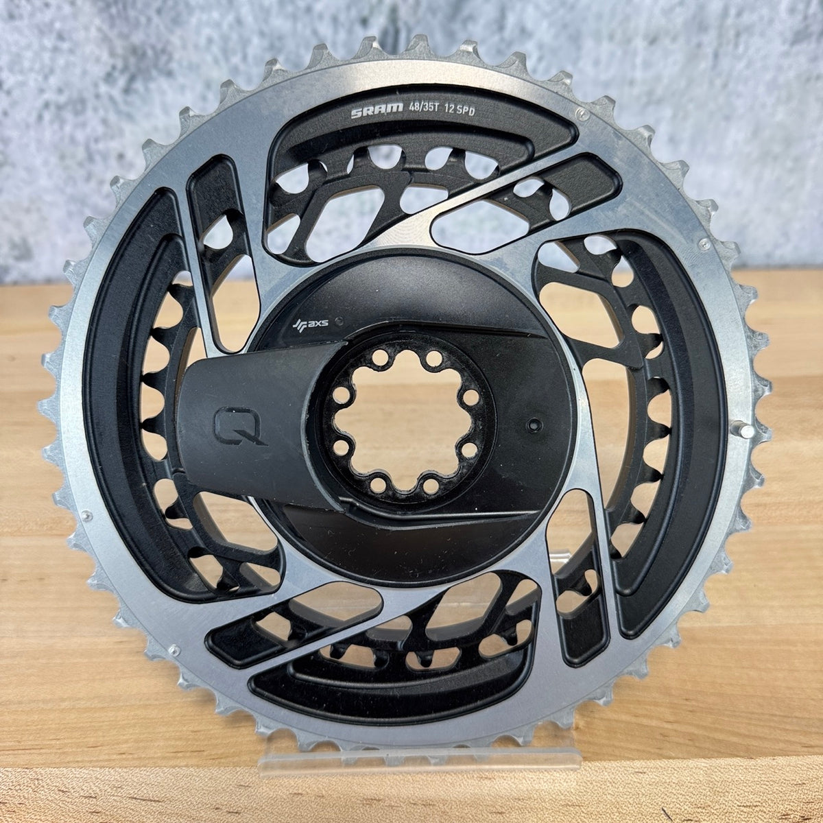 SRAM Red AXS D1 Quarq Power Meter 48/35t 8-Bolt 12-Speed Bike Chainring Set 273g — photo 1 of 5