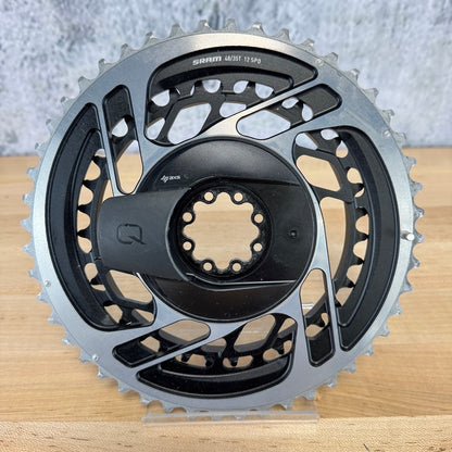 SRAM Red AXS D1 Quarq Power Meter 48/35t 8-Bolt 12-Speed Bike Chainring Set 273g