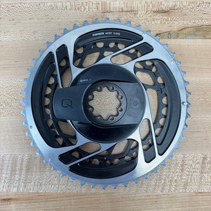 SRAM Red AXS D1 Quarq Power Meter 48/35t 8-Bolt 12-Speed Bike Chainring Set 273g
