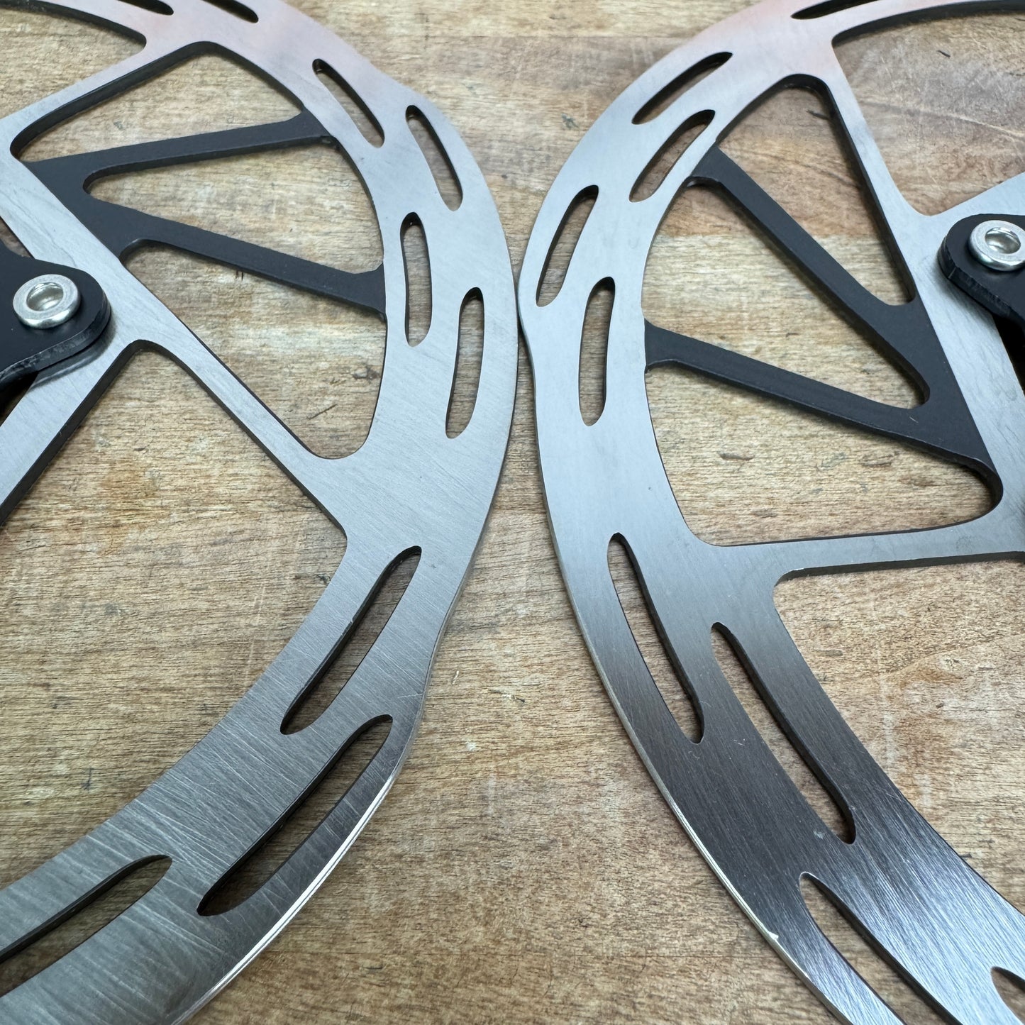 New! SRAM Paceline Center Mount 160mm Pair Bike Brake Rotors 323g MSRP $100