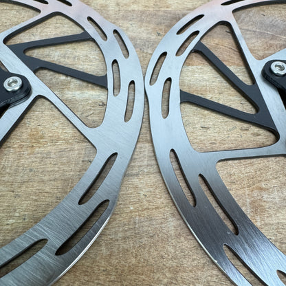 New! SRAM Paceline Center Mount 160mm Pair Bike Brake Rotors 323g MSRP $100