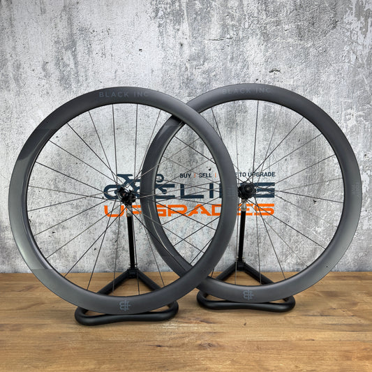 Black Inc Forty Five Carbon Disc Brake Tubeless Wheelset 700c 1588g CeramicSpeed