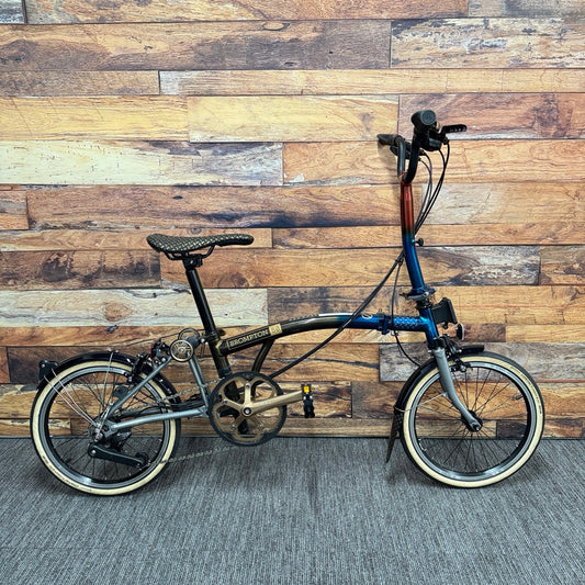 New! Brompton 50th Anniversary 1975 C-Line 12-Speed Folding Bicycle Size High