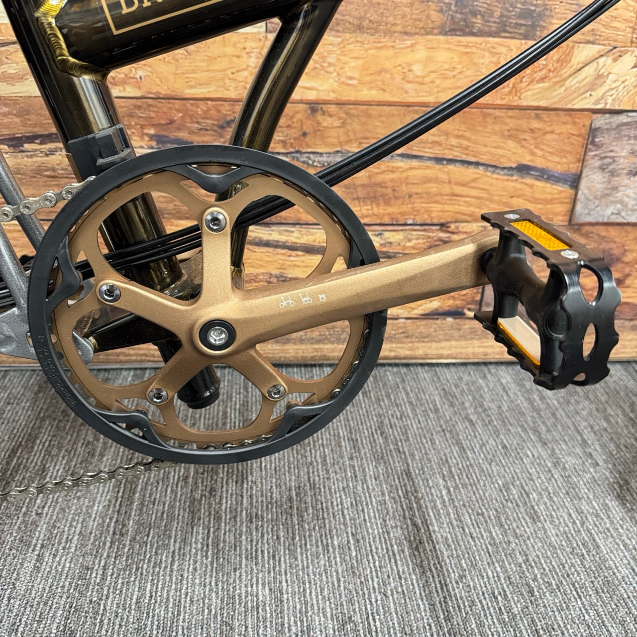 New! Brompton 50th Anniversary 1975 C-Line 12-Speed Folding Bicycle Size High