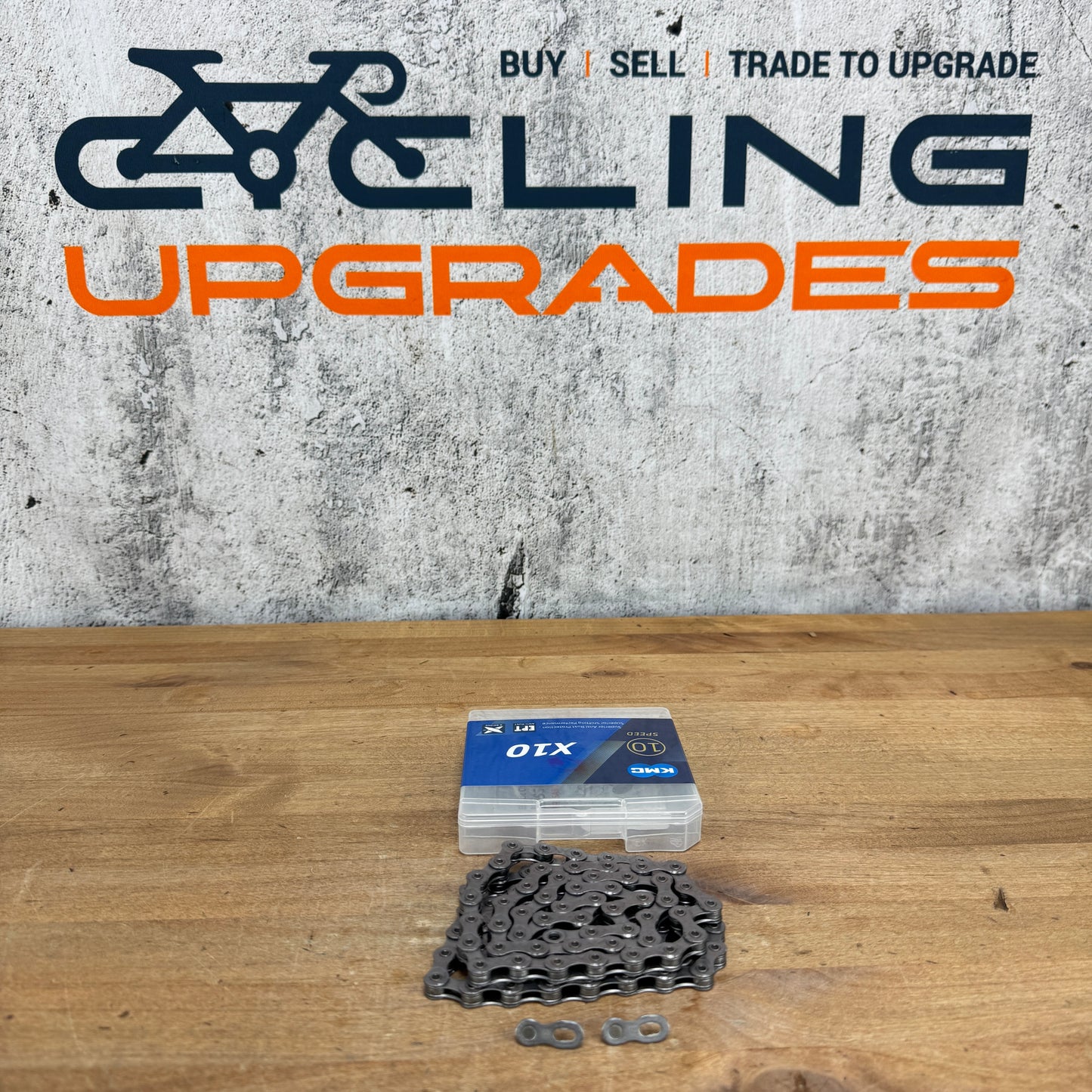 New! KMC X10 116 Links 10-Speed Silver Bike Chain w/ Missing Link MSRP $55