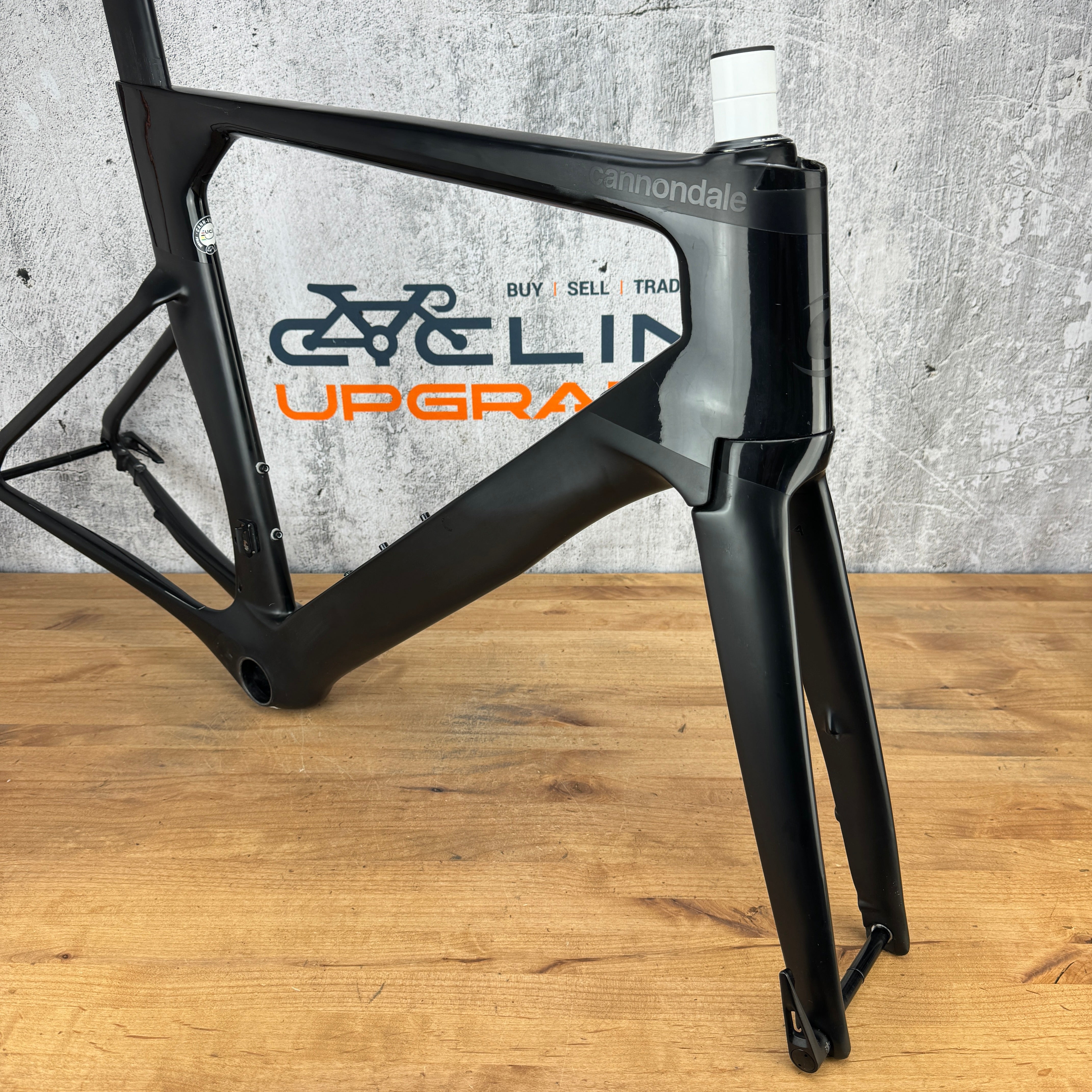2021 Cannondale SystemSix Hi Mod 56cm Carbon Disc Frameset 700c 2098g CyclingUpgrades
