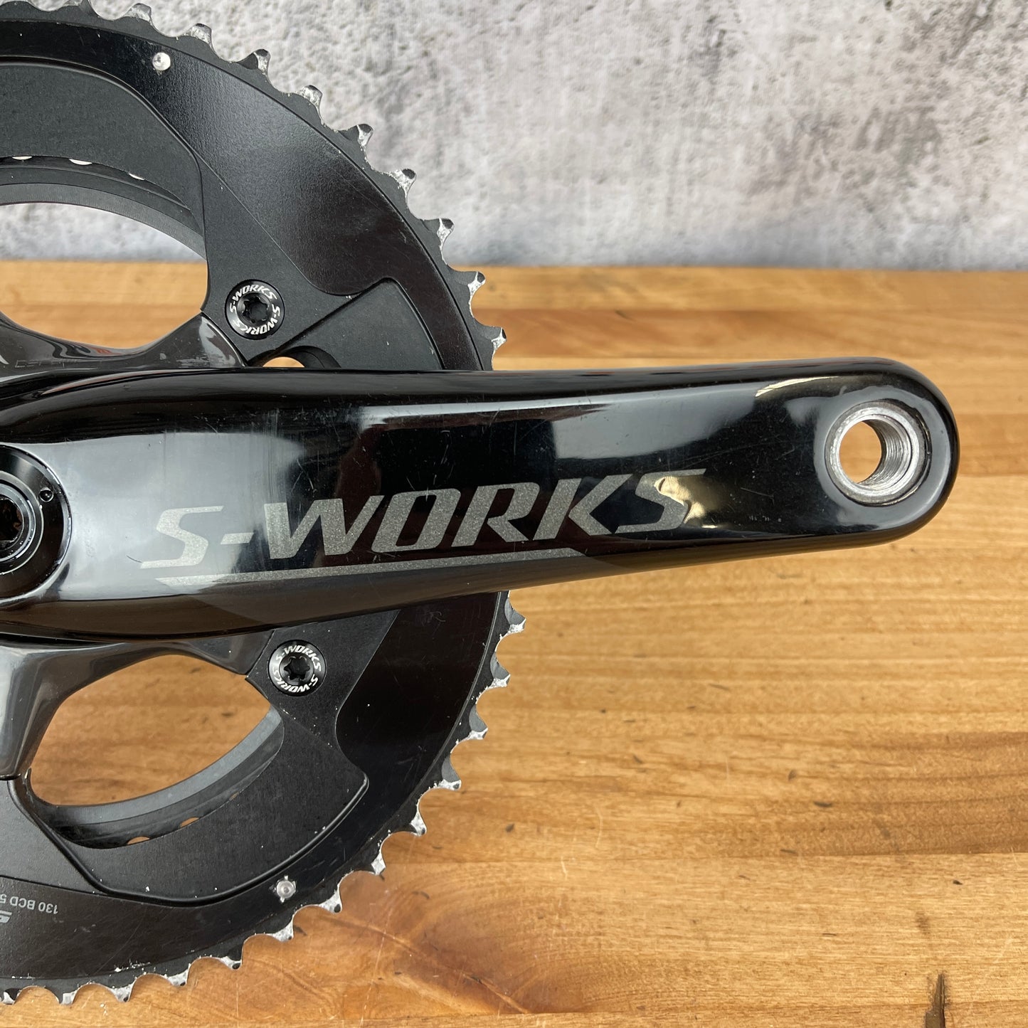 Specialized S-works Power FACT Carbon 172.5mm 53/39t 11-Speed Crankset 655g