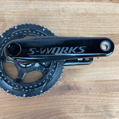 Specialized S-works Power FACT Carbon 172.5mm 53/39t 11-Speed Crankset 655g