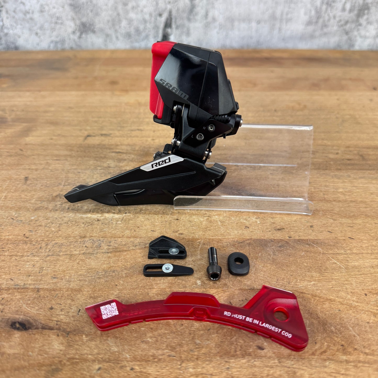 New! 2024 SRAM Red eTap AXS E1 12-Speed Front Derailleur 145g No Battery