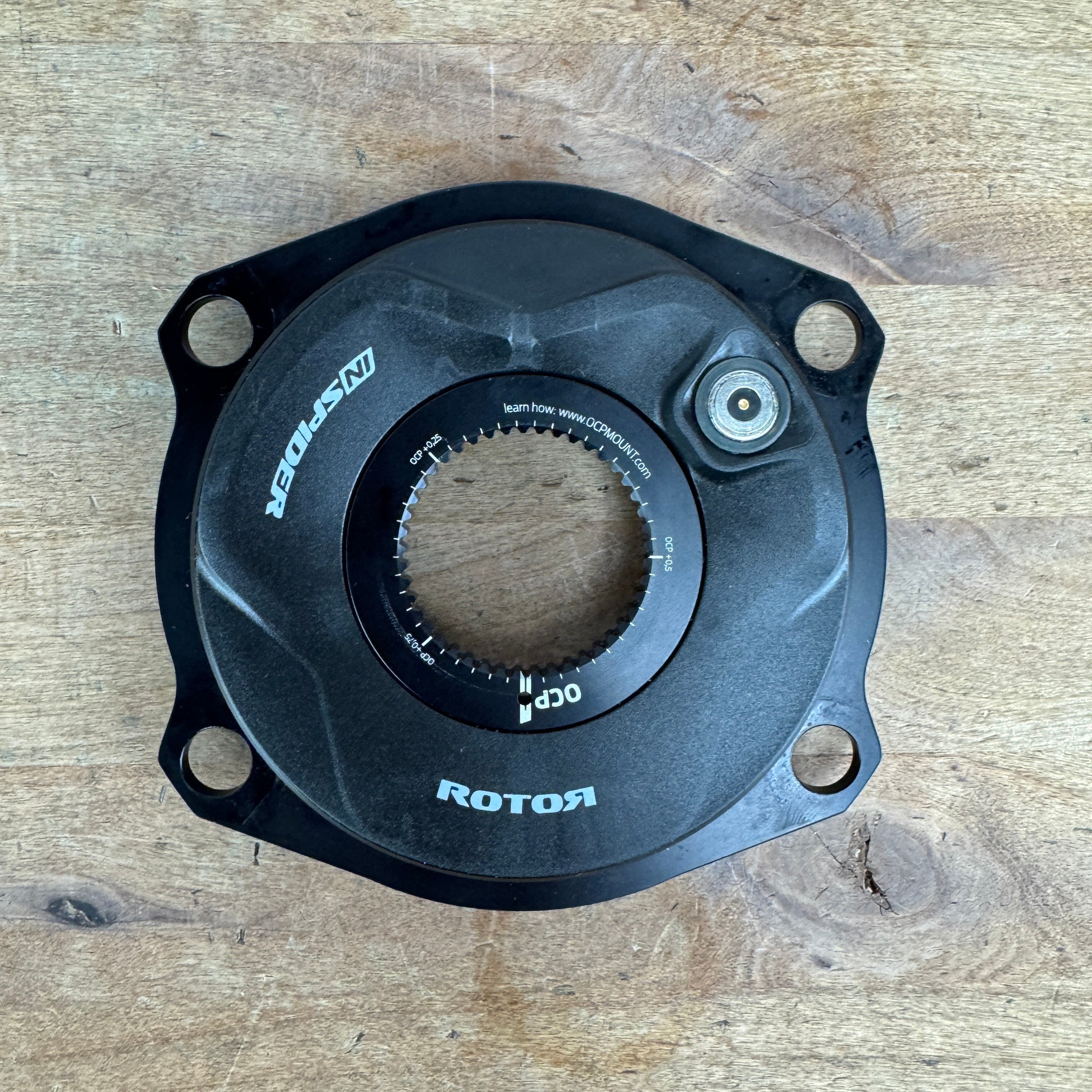 Low Mile! Rotor INspider Power Meter Spider 110mm BCD 4-Bolt OCP