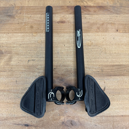 Deda Elementi Parabolica Zero Rise 31.8mm Alloy Clip-On Aero Extensions 380g