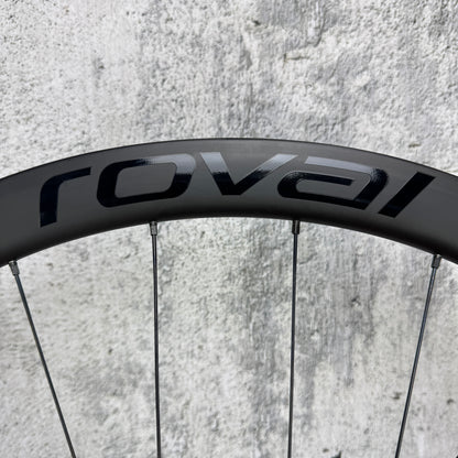 Low Mile! Roval C38 Carbon Disc Tubeless DT Swiss 350 Gravel Wheelset 700c 1549g