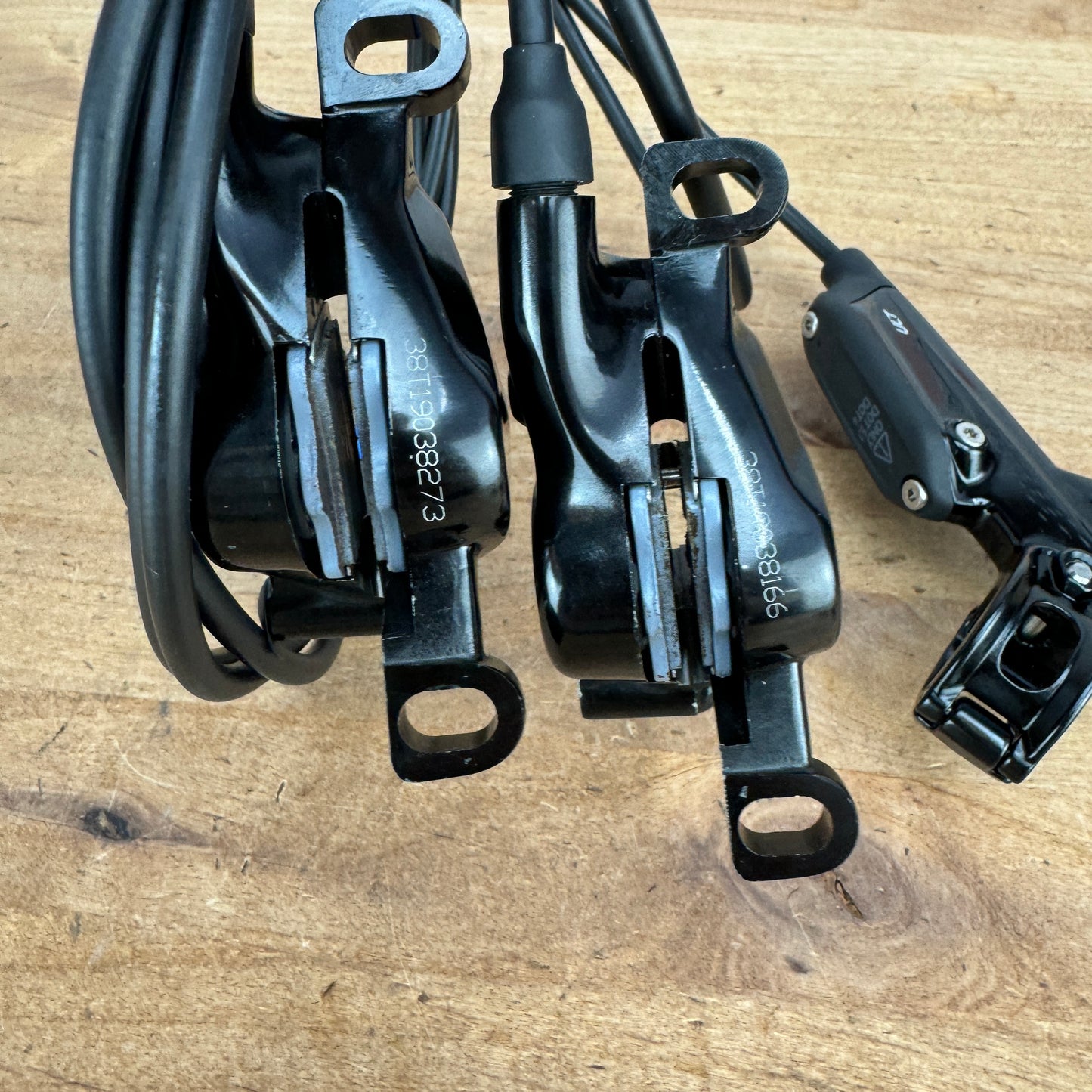 Low Mile! SRAM Level Ultimate 2-piston Caliper + Levers Hydraulic Disc Brake Set