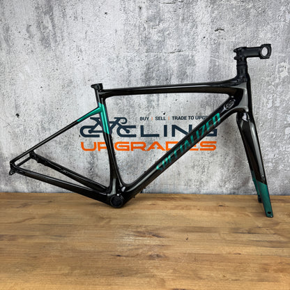 Low Mile! 2019 Specialized Diverge 54cm 9R Carbon Disc Frameset Future Shock 1.0