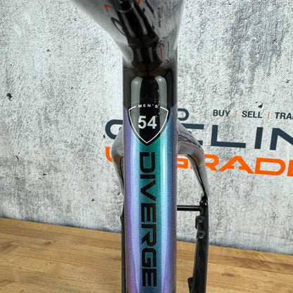 Low Mile! 2019 Specialized Diverge 54cm 9R Carbon Disc Frameset Future Shock 1.0