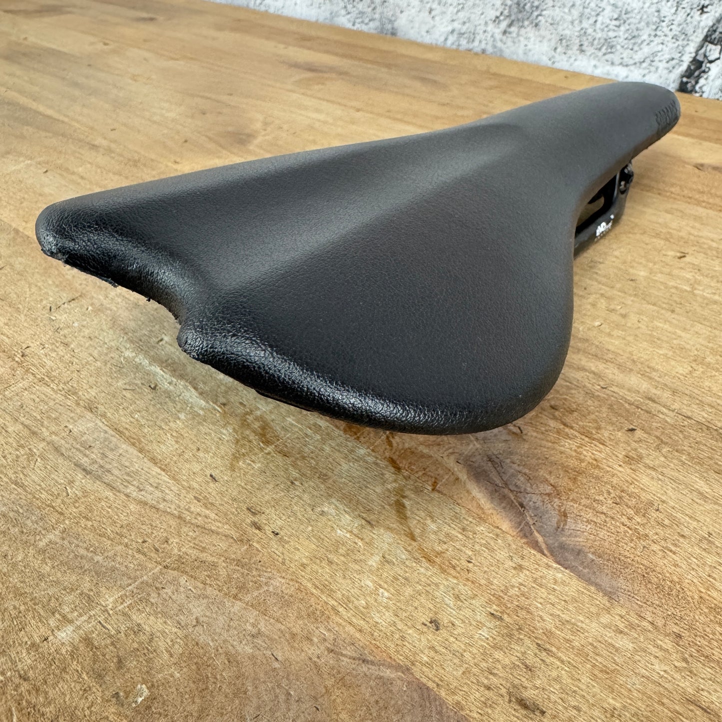 Low Mile! Morgaw Forage Evo 130mm 7x9mm Carbon Rails Bike Saddle 199g