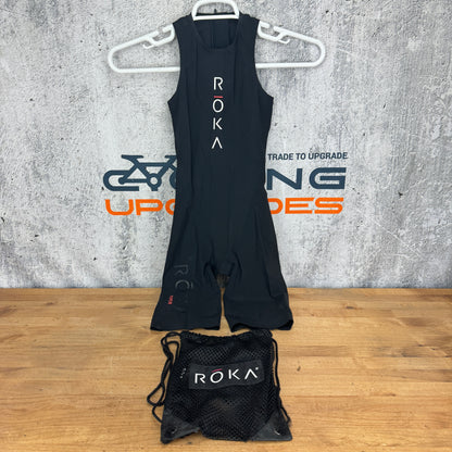 Roka Viper Elite Women's Small Cycling TT Triathlon Swimskin Skinsuit