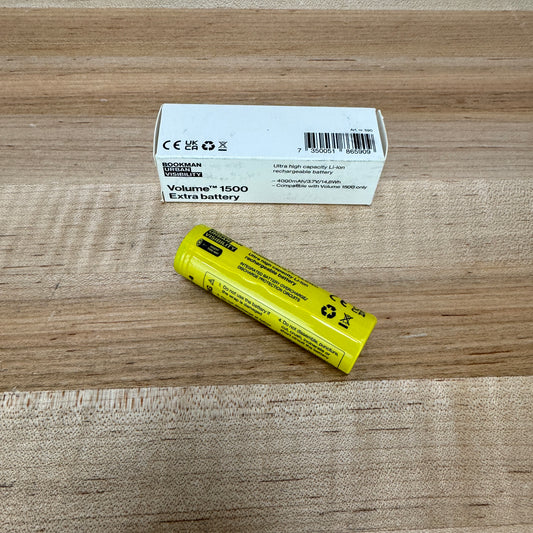 New! Bookman Urban Visibility Volume 1500 Extra Battery MSRP $39