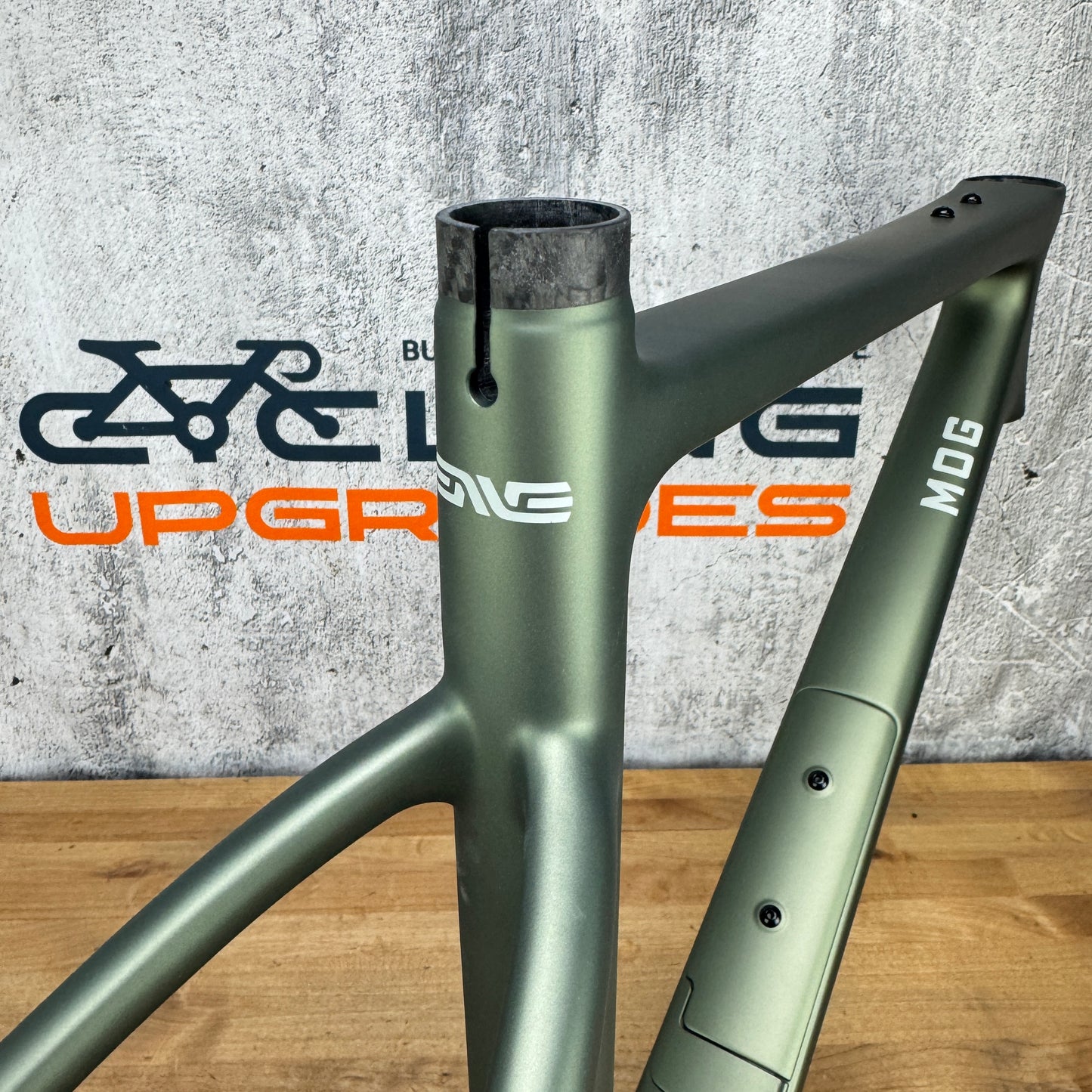 New! 2025 Enve Mog Topo Green 54cm Carbon Gravel Bike Frameset 700c