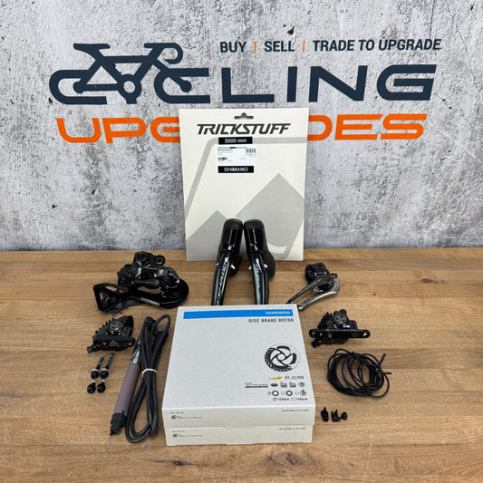 Low Mile! Shimano Dura-Ace R9270/R9250 Di2 12-Spd Electronic Disc Brake Groupset